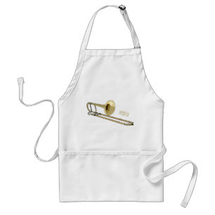 Trombone-Cartoon Schürze