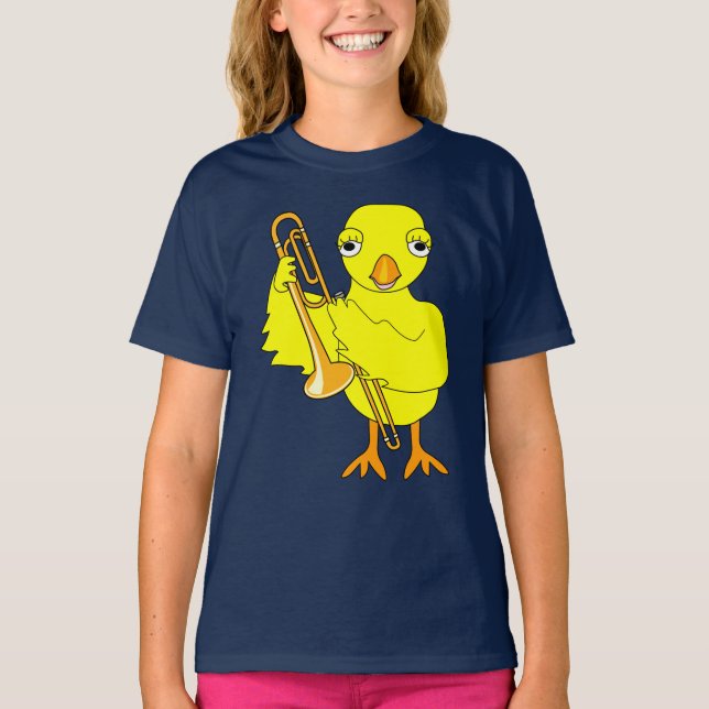 Trombone Chick T-Shirt (Vorderseite)