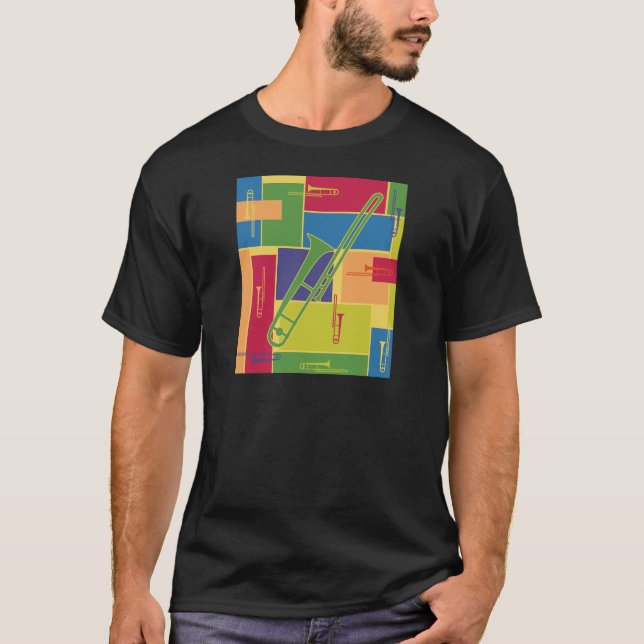 Trombone Colorblocks T-Shirt (Vorderseite)