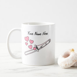 Trombone Custom Wedding Tasse Brass Musiker