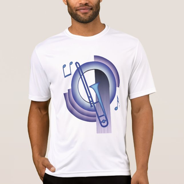 Trombone Deco2 T-Shirt (Vorderseite)