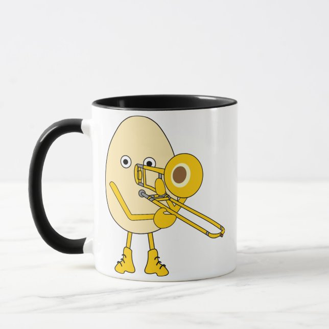 Trombone Egghead Tasse (Links)