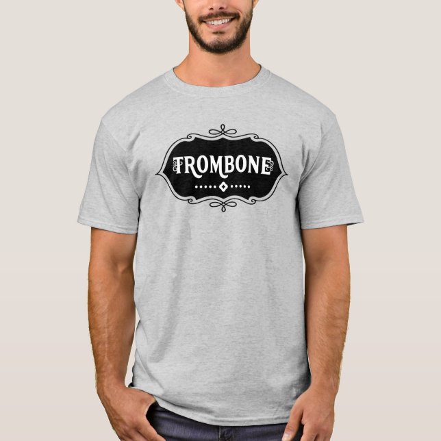Trombone-Emblem T-Shirt (Vorderseite)