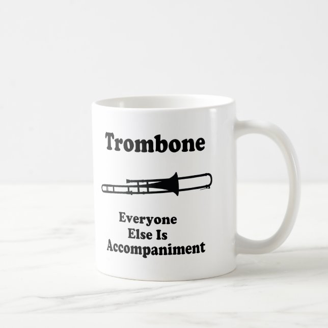 Trombone-Geschenk Kaffeetasse (Rechts)