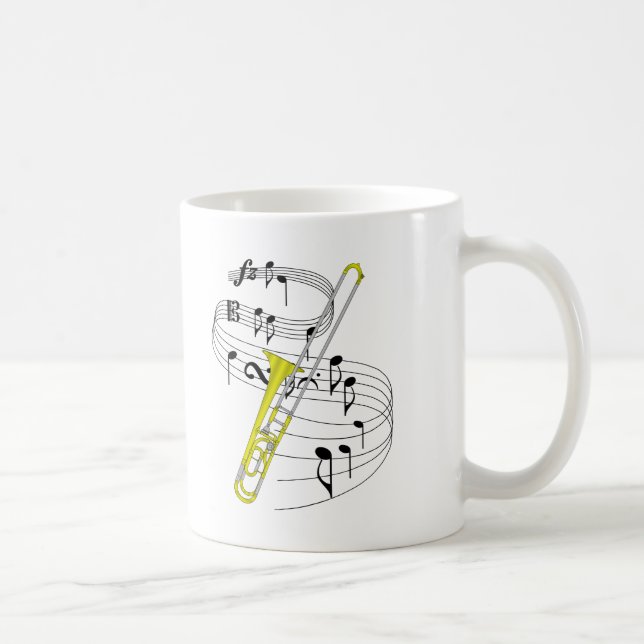 Trombone Kaffeetasse (Rechts)