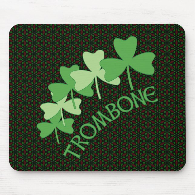 Trombone-Kleeblatt Arc Mousepad (Vorne)