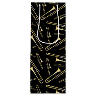 Trombone Musician Band Teacher Geschenktüte Für Weinflaschen