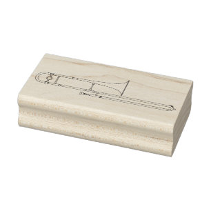 Trombone Musique Musique Musique Enseignant Tampon