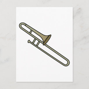 Trombone Postkarte