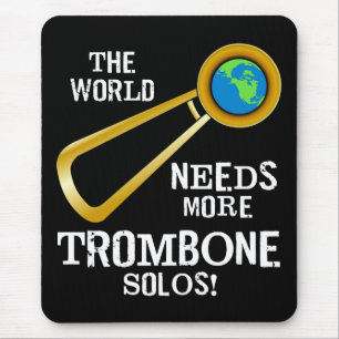 Trombone Solos Mousepad