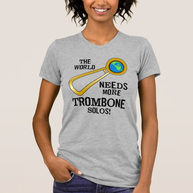 Trombone Solos T-Shirt (Vorderseite)
