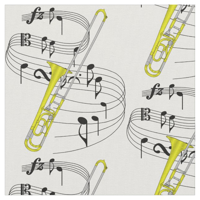 Trombone Stoff (Nahaufnahme)