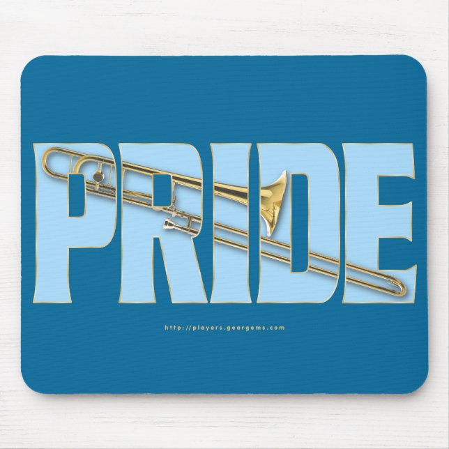 Trombone-Stolz Mousepad (Vorne)