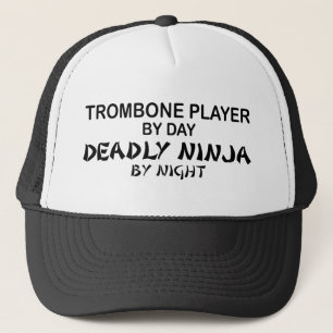Trombone tödliches Ninja bis zum Nacht Truckerkappe