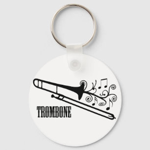 Trombone-vektorentwurf Schlüsselanhänger