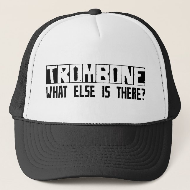 Trombone, was sonst dort ist? truckerkappe (Vorderseite)