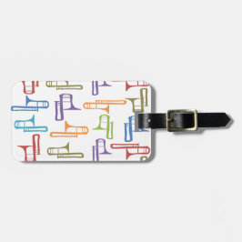 Trombones Gepäckanhänger