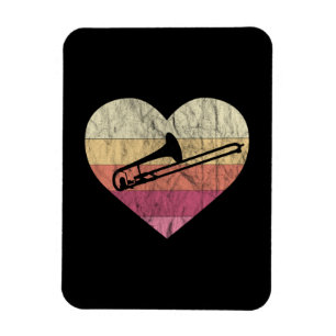 Trombonist-Lieben Magnet