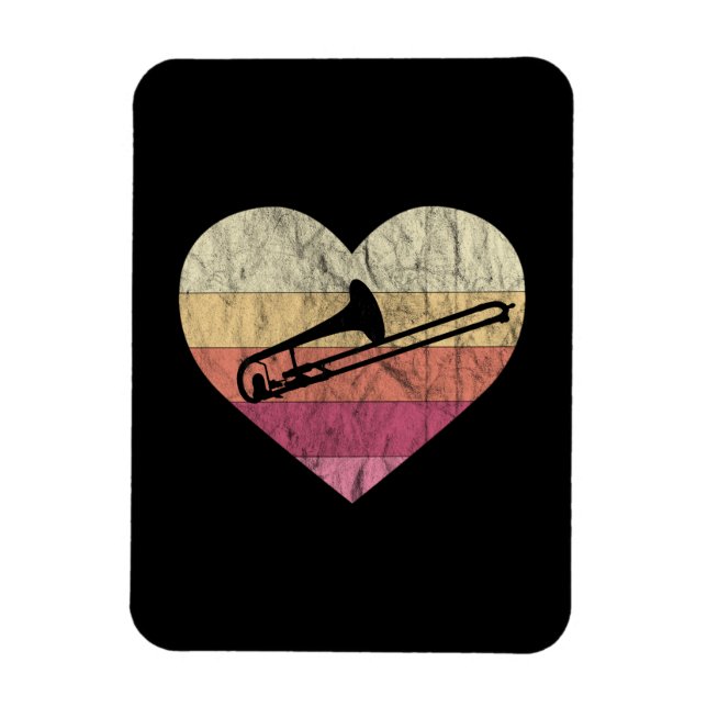 Trombonist-Lieben Magnet (Vertikal)