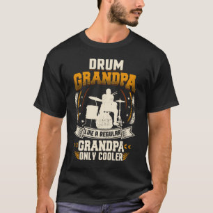 Trommel-Großvater-regelmäßiger Großvater nur T-Shirt