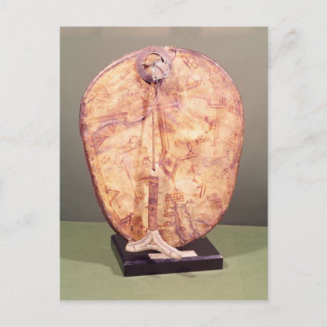 Trommel, Lappland Postkarte (Vorderseite)