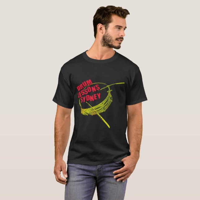 Trommel-Lektions-Sydney-T - Shirt (Vorne ganz)