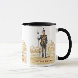 Trommel Majpr, königliche Schotten Tasse