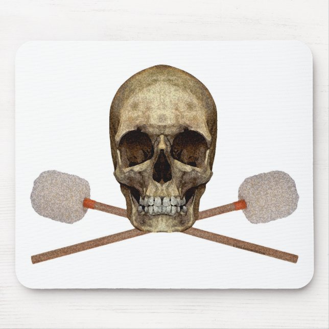 Trommel-Pirat Mousepad (Vorne)