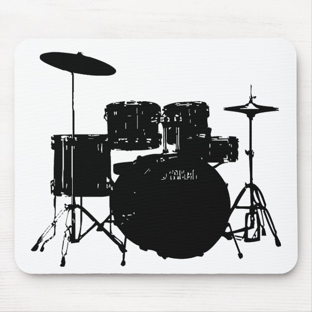 Trommel-Set Mousepad (Vorne)