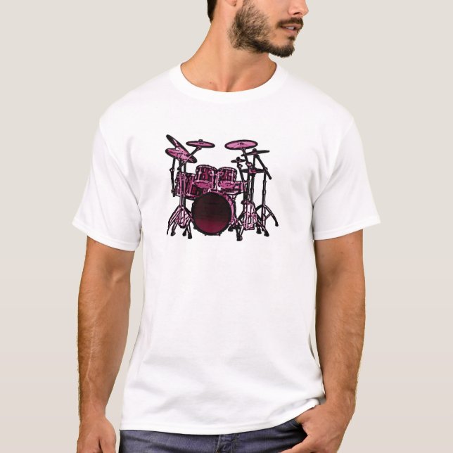 Trommel-Set T-Shirt (Vorderseite)
