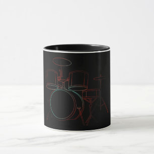 Trommel-Set-Tasse Tasse