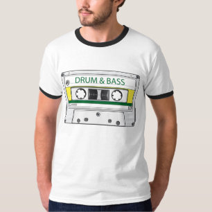 Trommel u. Bass-Mischungs-Band T-Shirt