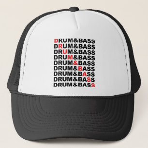 Trommel u. Bass-Quadrat Truckerkappe