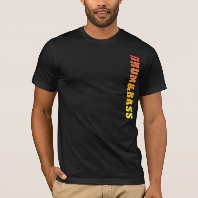 Trommel u. Bass-T - Shirt (Vorderseite)