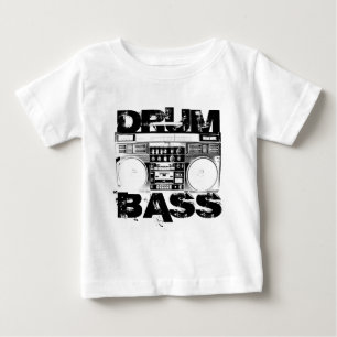 Trommel und Baß Baby T-shirt