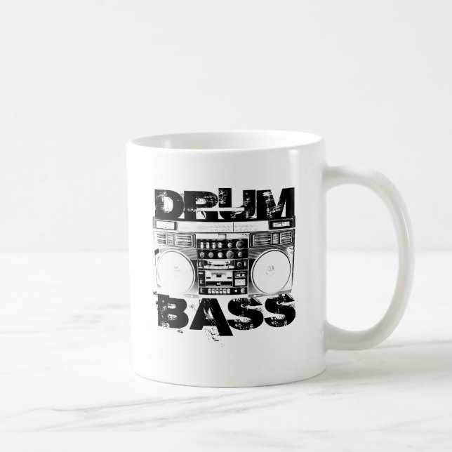 Trommel und Baß Kaffeetasse (Rechts)