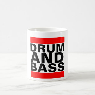 Trommel und Baß Kaffeetasse
