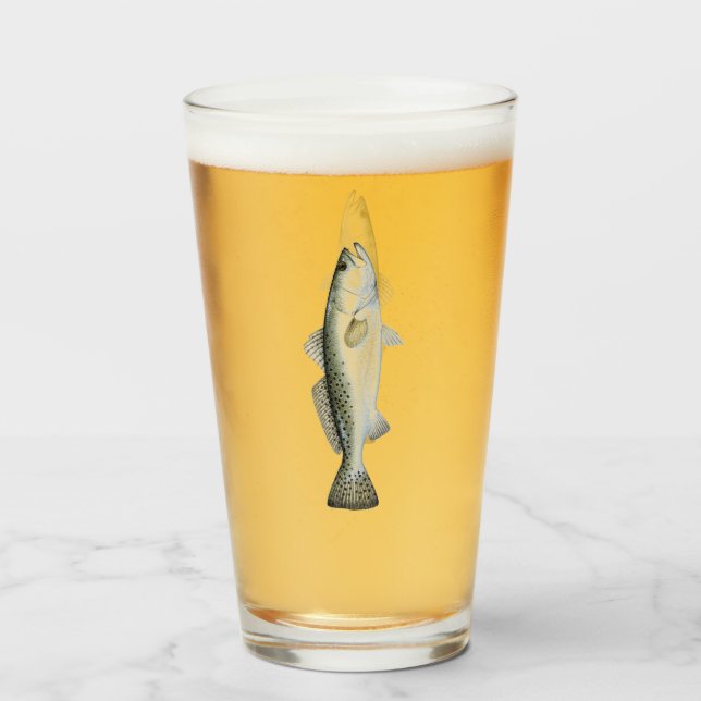 Trommelglas für Bierliebhaber Glas (Vorne (Gefüllt))