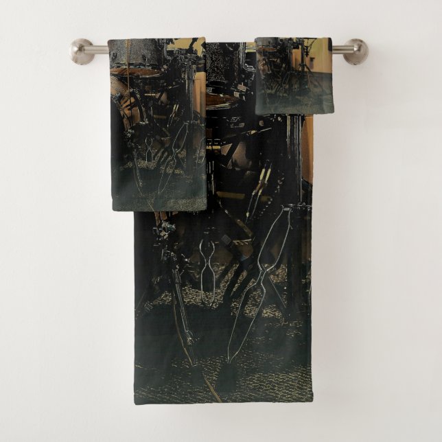 Trommeln Badhandtuch Set (Insitu)