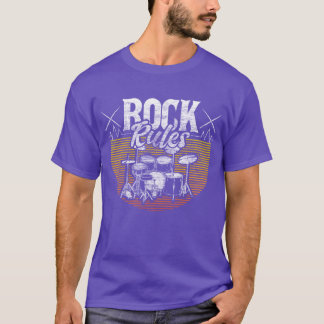 Trommeln Band Instrument Geschenkidee lustig T-Shirt