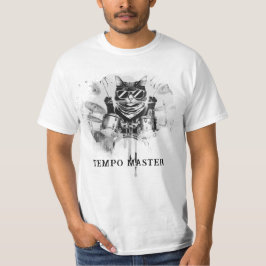 *~* Trommeln Cool Kat AP91 DRUMMER Percussionist T-Shirt