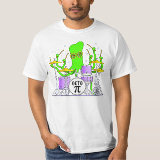 Trommeln des Krake-T-Shirts T-Shirt