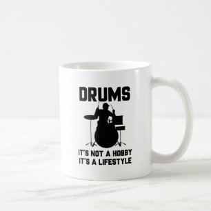 Trommeln Es ist ein Lifestyle Kaffeetasse