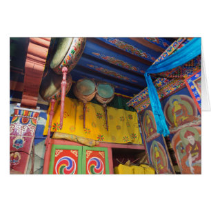 Trommeln in einem Tempel