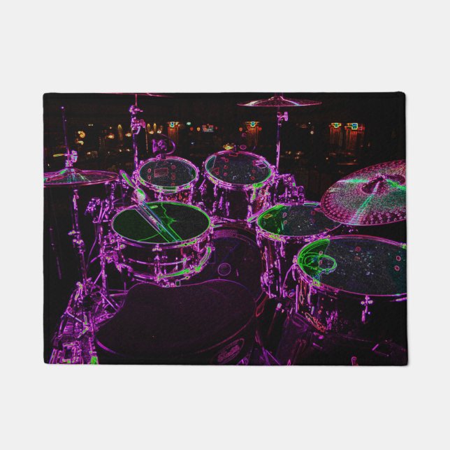 Trommeln-Lichtbogen Fußmatte (Vorderseite)