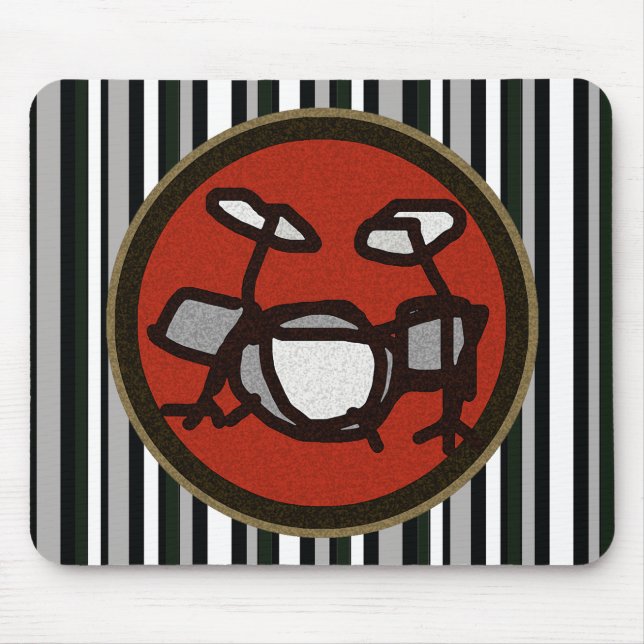 Trommeln Mousepad (Vorne)