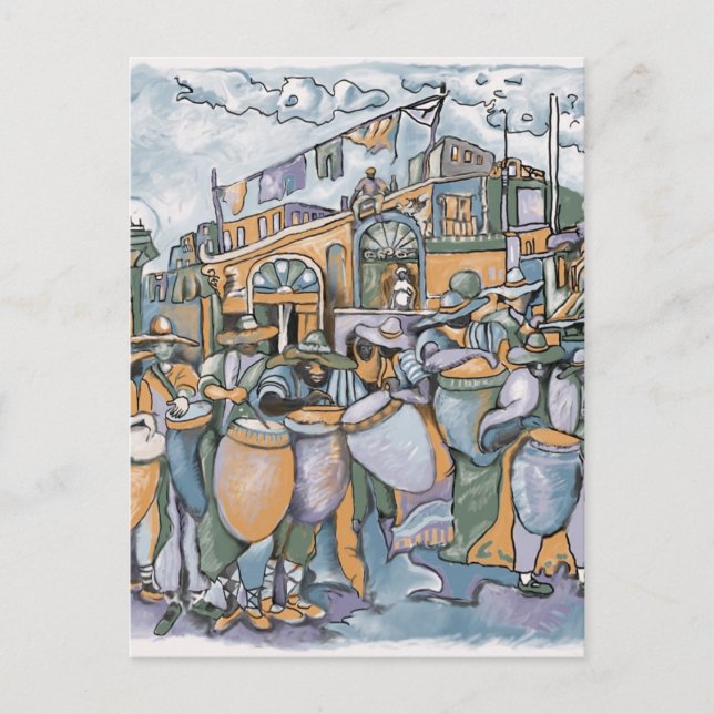 Trommeln Nachts Postkarte 2008 Vs. (Vorderseite)