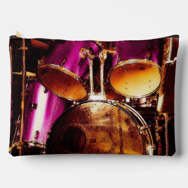 Trommeln, Outdoor-Jam Drucktasche Zubehörtasche (Vorderseite)