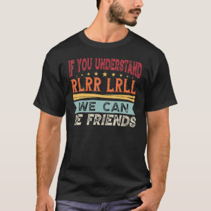 Trommeln Paradiddle Trommeln Rudimente Schlagzeuge T-Shirt