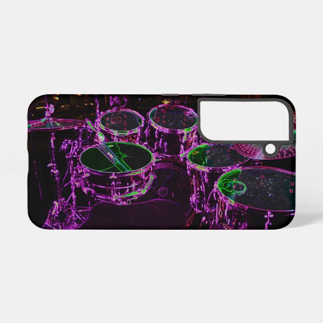 Trommeln Samsung Galaxy Hülle (Rückseite (Horizontal))